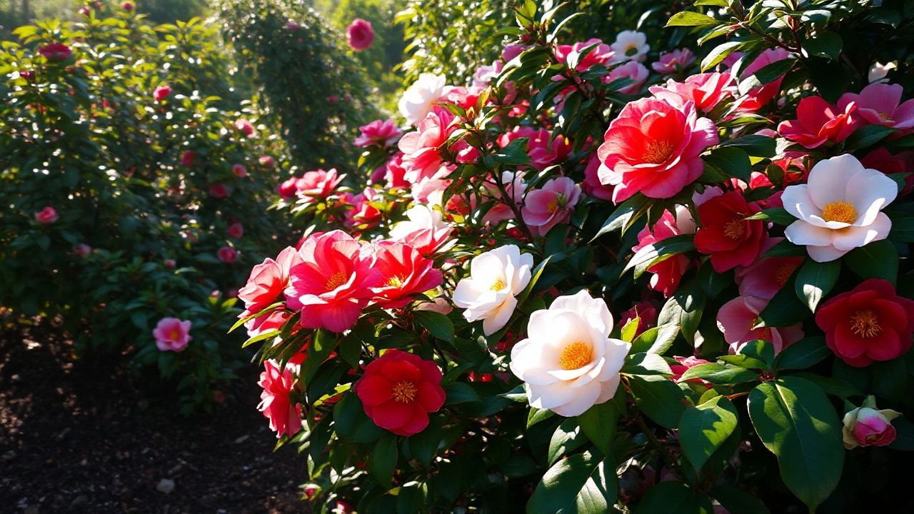 When the Camellia Blooms