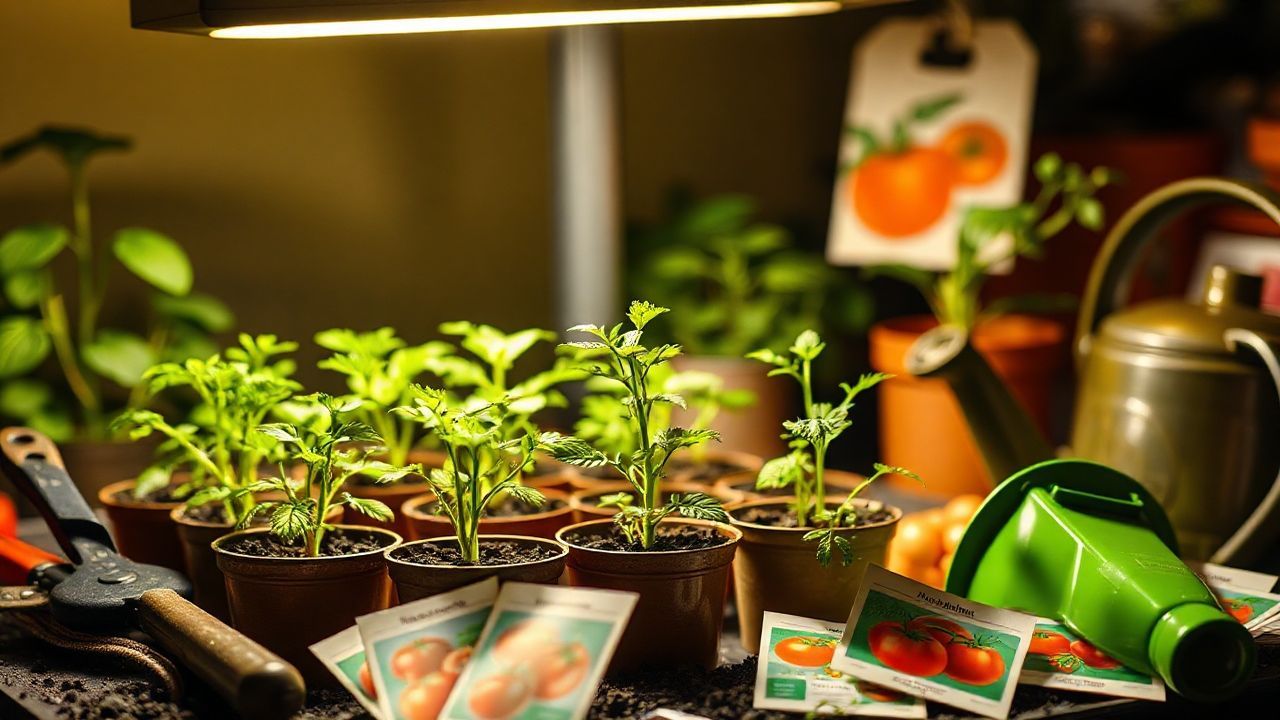 When to Start Tomato Seeds Indoors