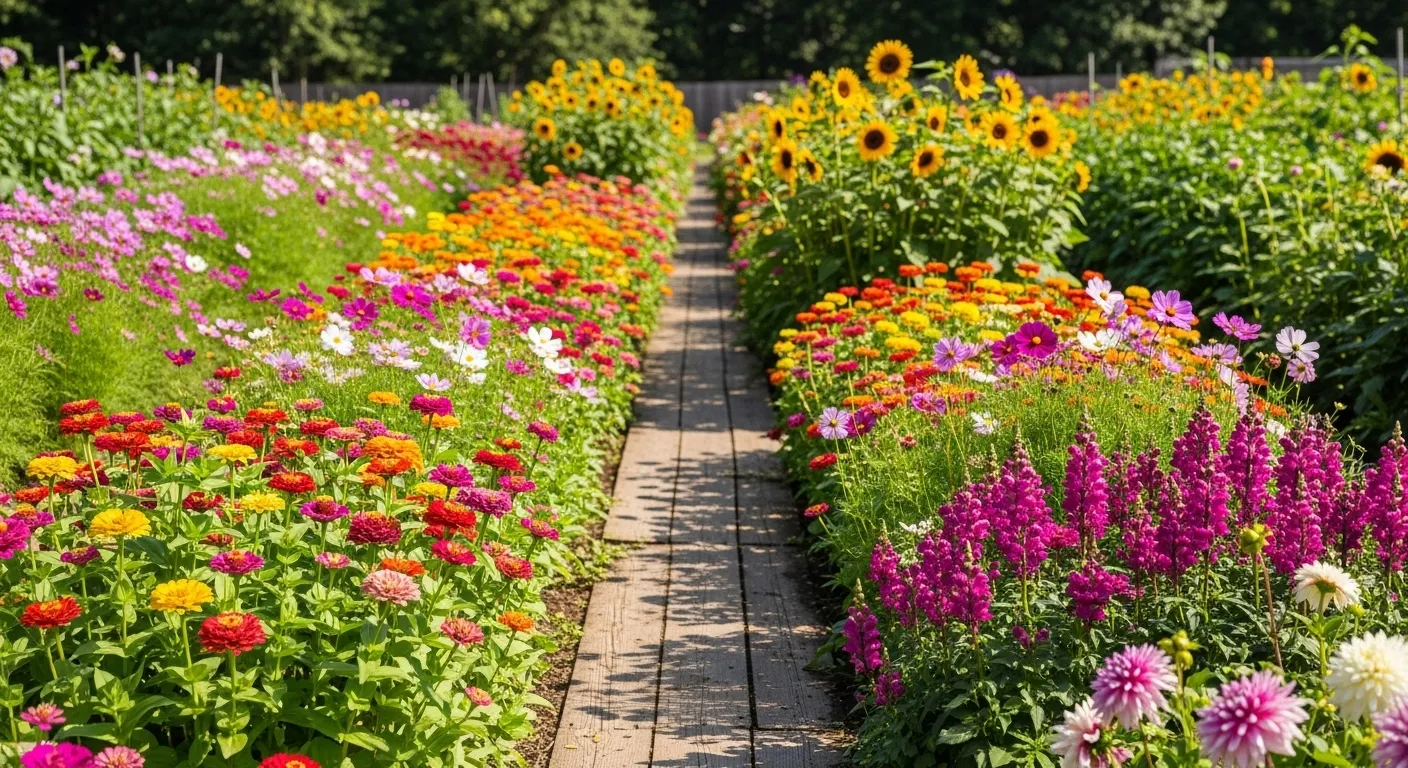 How to Create a Cut-Flower Garden (step-by-step)